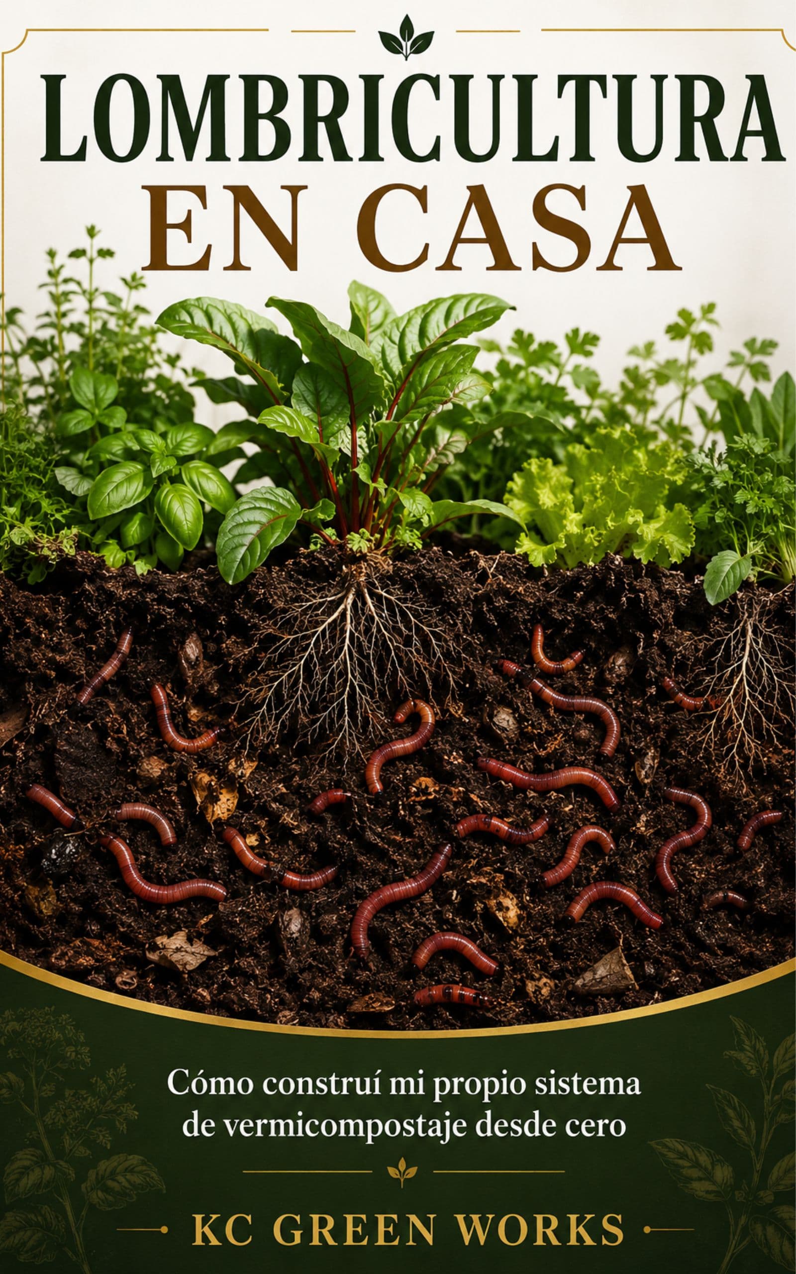 Portada de Lombricultura en Casa
