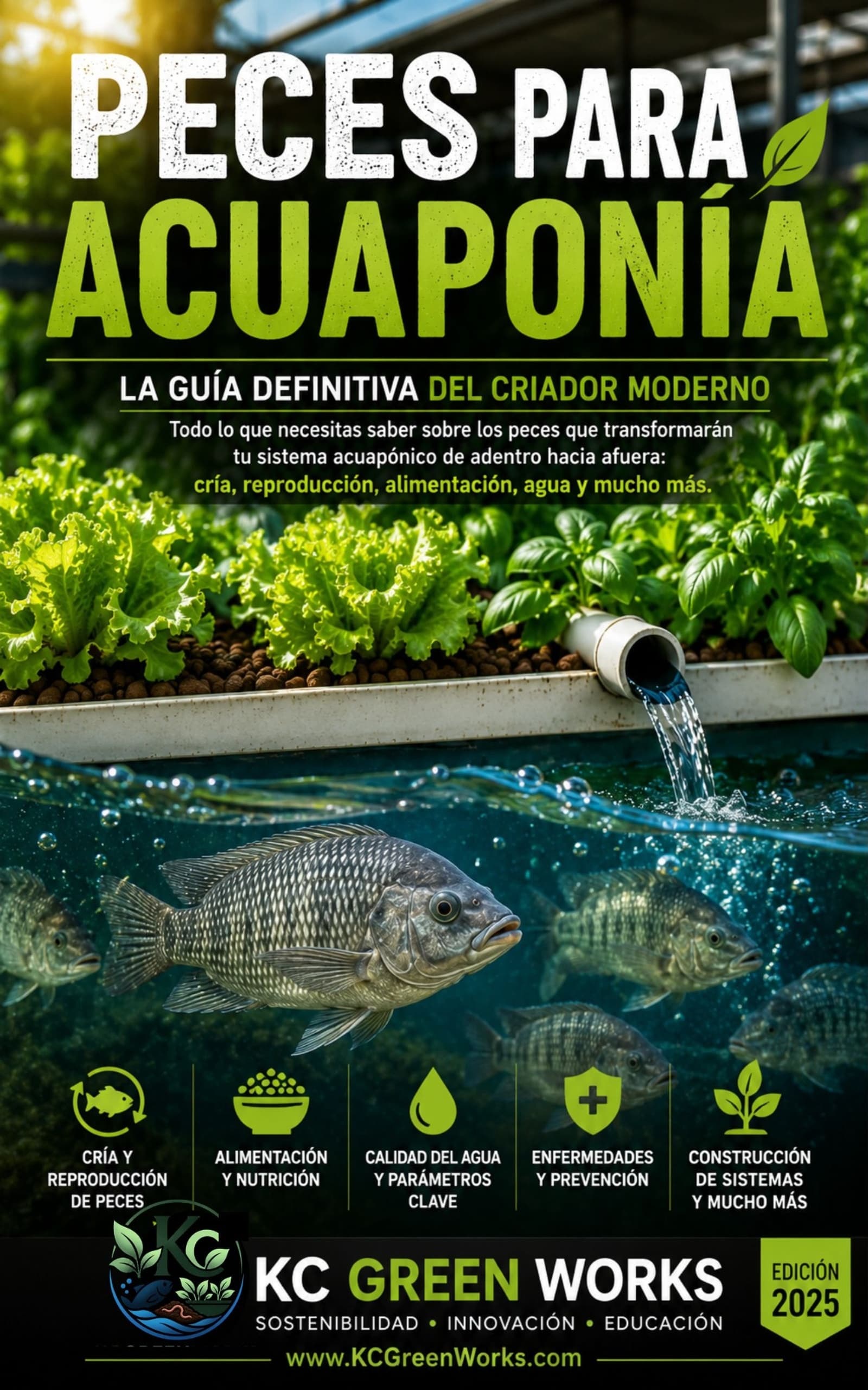 Portada de Acuaponía en Casa