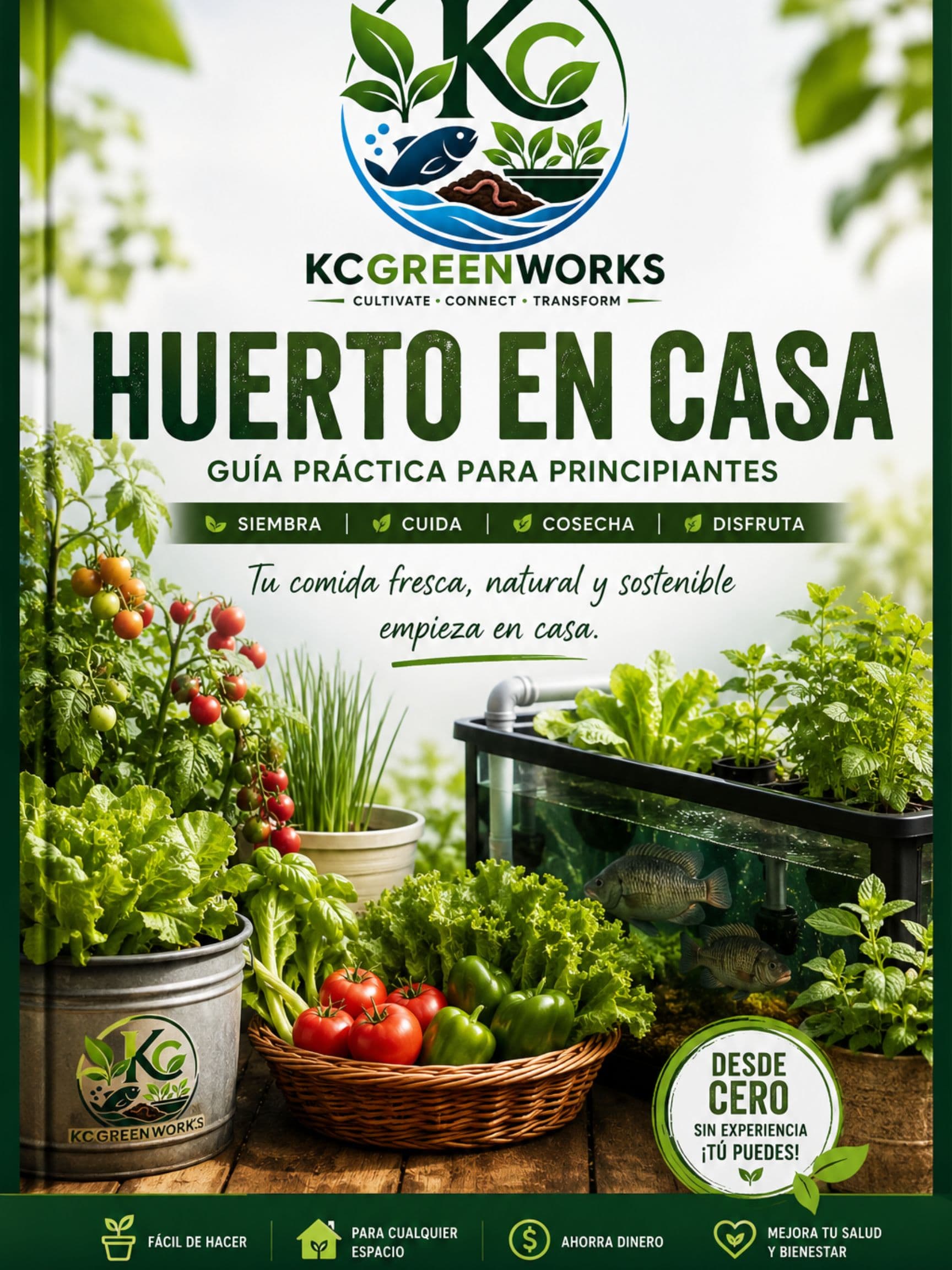 Portada de Huerto en Casa
