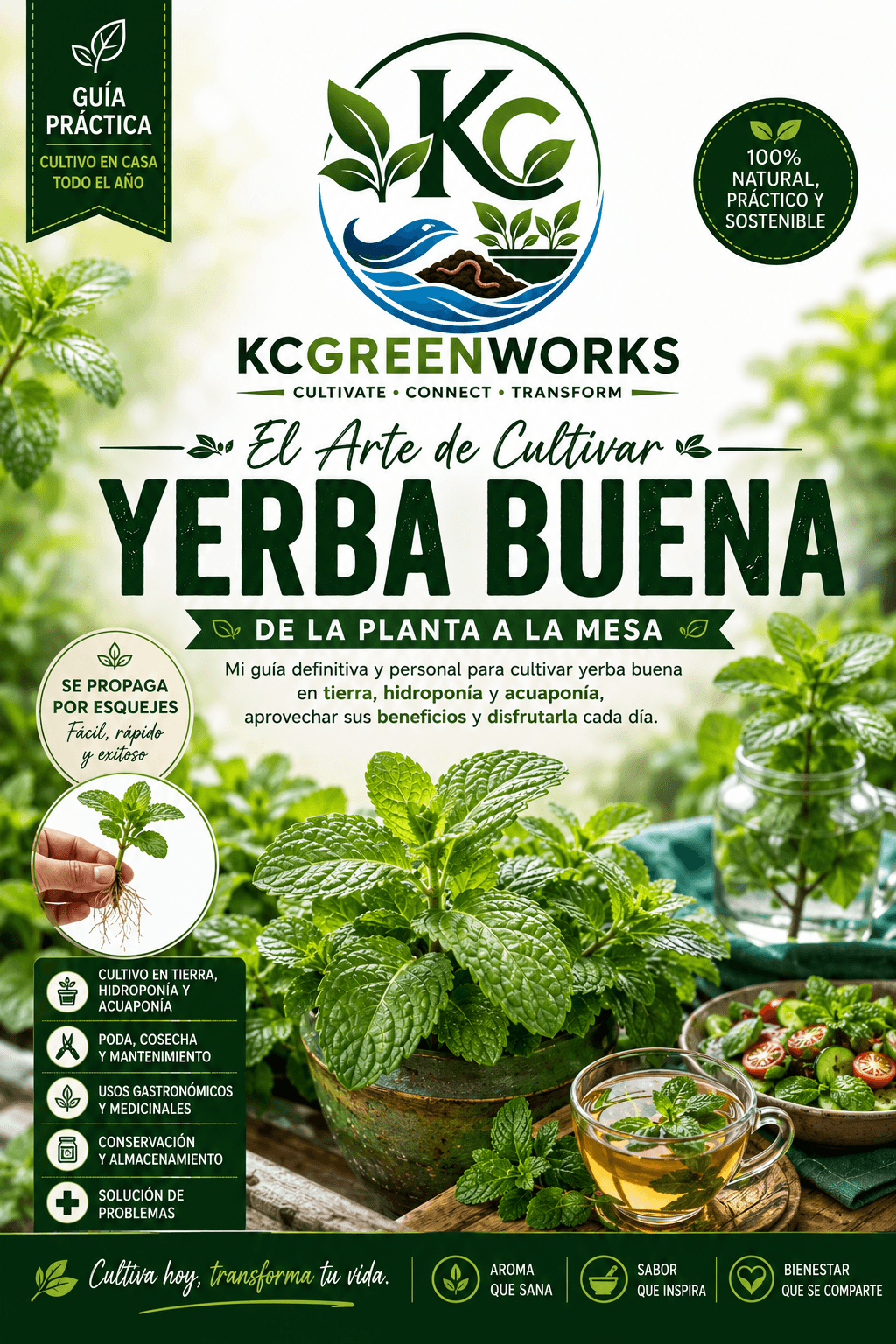 Portada de El Arte de Cultivar Yerba Buena
